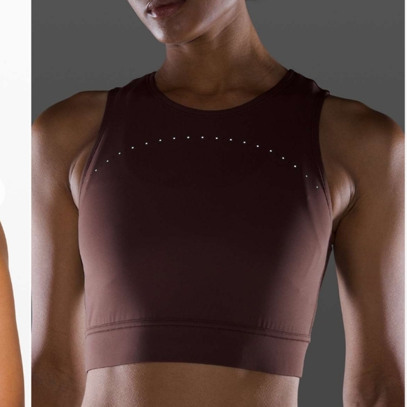 lululemon Hotty Hot Crop Tank - Picture 1 of 6